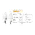 ampoule led c37 560lm led maïs lumière